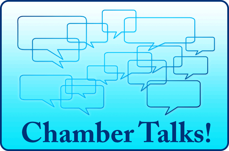 “ Chamber Talks” ” Lets Talk Health & Dental Benefits through the Chamber Insurance Plan”with Heather Allin from Doucett Insurance ” .